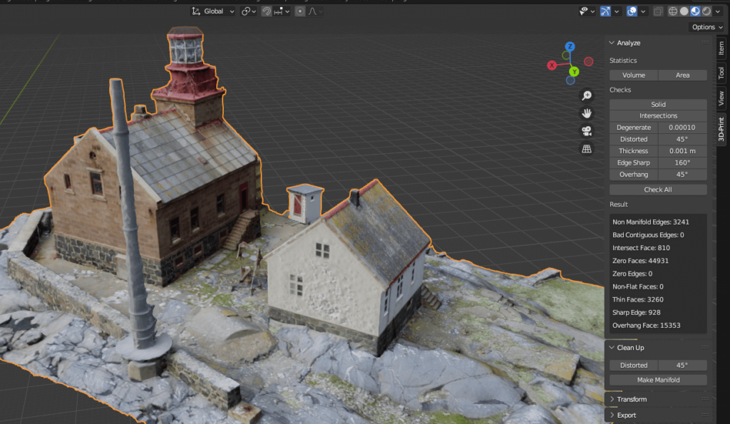Blender 3D model 3D modell