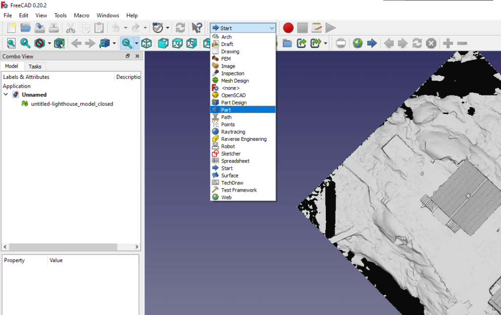 Blender 3D model 3D modell