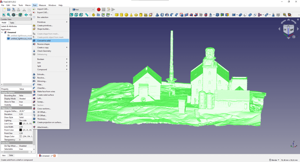 Blender 3D model 3D modell