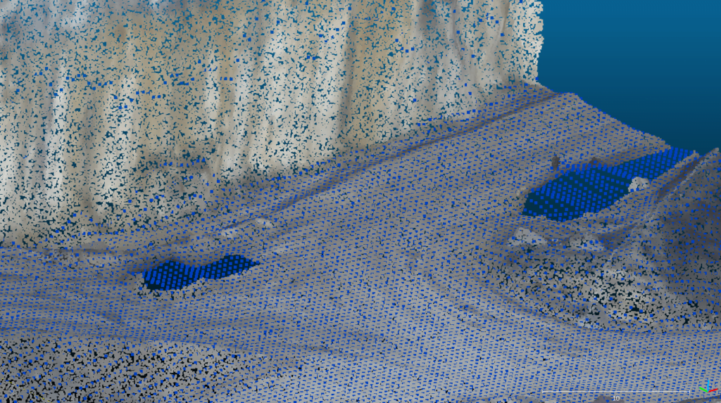 point cloud CloudComapre mask pontfelhő maszkolás