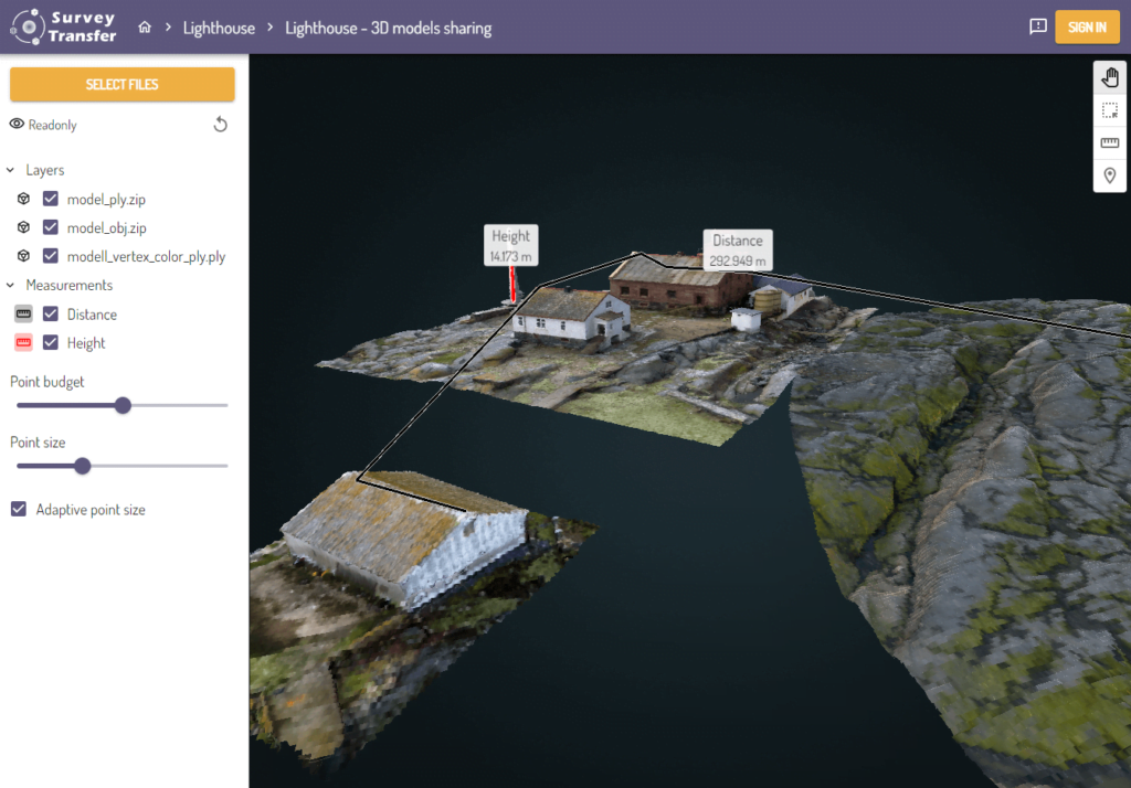 3D Model Sharing - obj, plc, ifc