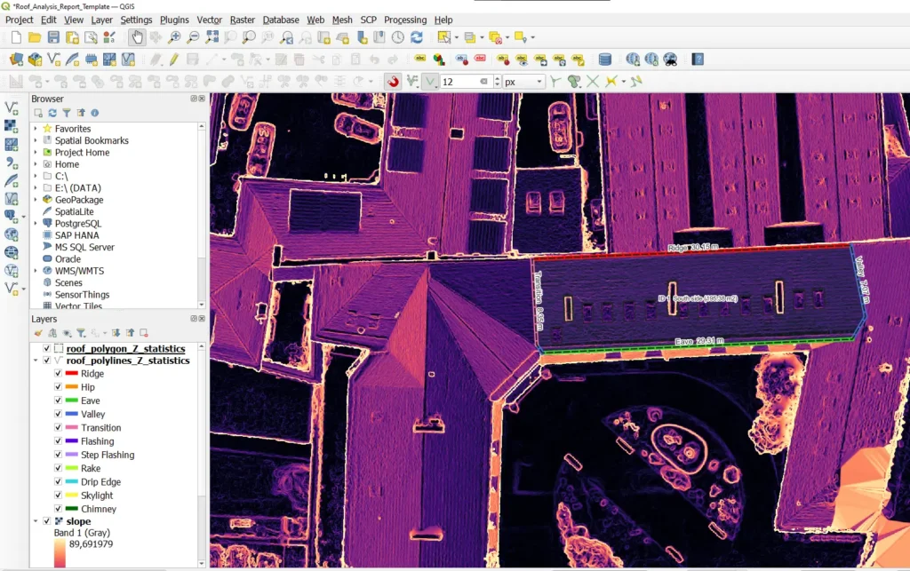 roof survey tetőfelmérés 3D 02
